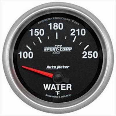 Auto Meter Sport-Comp II Electric Water Temperature Gauge - 7637